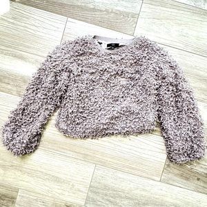 FATE Gray 3D sweater Size Small